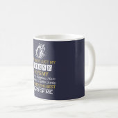 Er ist nicht gerade mein Pferd Kaffeetasse (VorderseiteRechts)