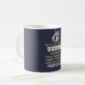 Er ist nicht gerade mein Pferd Kaffeetasse (Vorderseite Links)