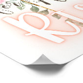 "Er ist nicht hier, denn er hat es geschafft" Oste Poster (Ecke)