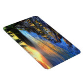 Er ist nicht hier, er ist aufgewachsen! Luke 24:6 Magnet (Rechte Seite)