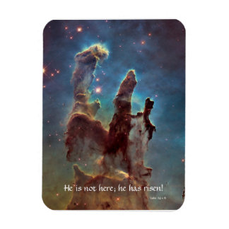 Er ist nicht hier; er ist Risen | Luke 24 v 6 Magnet