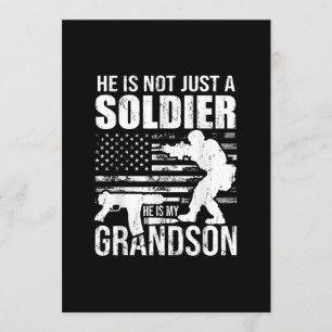 Er ist nicht nur ein Soldat, er ist mein Enkel Mil Einladung