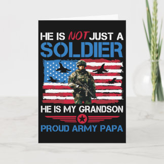 Er ist nicht nur ein Soldat, er ist mein Enkelkind Karte