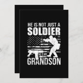 Er ist nicht nur ein Soldat, er ist mein Großvater Einladung (Vorne/Hinten)