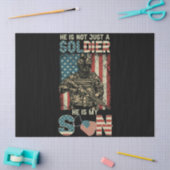 Er ist nicht nur ein Soldat, er ist mein Sohn Seidenpapier (Basteln)
