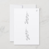 Er ist Osterkarte. Dankeskarte (Rückseite)