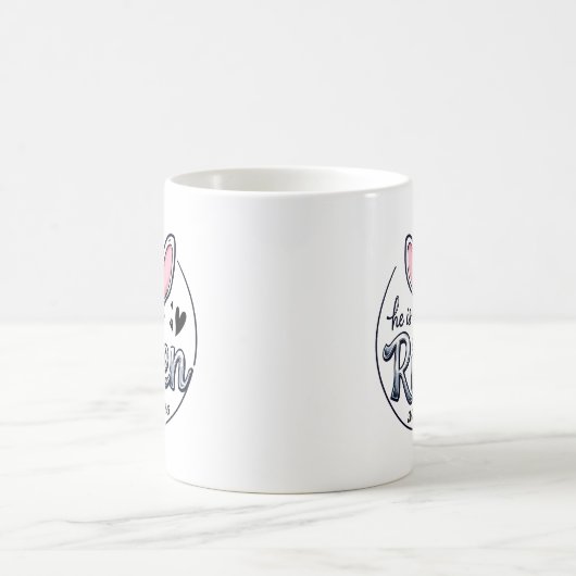 Er ist Ostern Risen Kaffeetasse (Mittel)