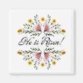 Er ist Ostern Risen Magnet (Vorne)