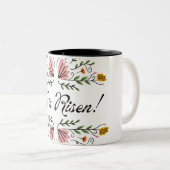 Er ist Ostern Risen Zweifarbige Tasse (VorderseiteRechts)