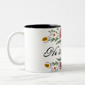 Er ist Ostern Risen Zweifarbige Tasse (Links)