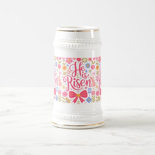 Er ist Raisen Easter Retro Design-61415 Bierglas (Mittel)