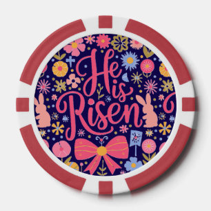 Er ist Raisen Easter Retro Design-61415 Pokerchips