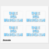 Er ist Rised II Stickers (Blatt)