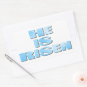 Er ist Rised II Stickers (Umschlag)