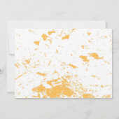 Er ist Rised Script Moderne Foto Osterkarte (Rückseite)