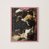 Er ist Risen Bible Verse Religious Christlich Oste Puzzle (Vertikal)