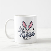 Er ist Risen Bunny Happy Oaster Kaffeetasse (Links)