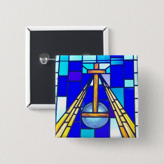 Er ist Risen Button (Vorne & Hinten)