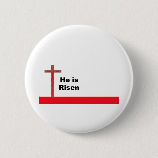 Er ist Risen Button (Vorderseite)