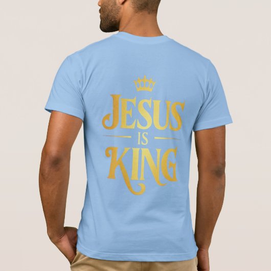 Er ist Risen - Christlicher Ostermann-T - Shirt (Rückseite)