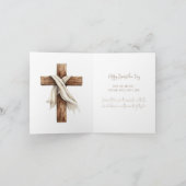 Er ist Risen | Empty Tomb Osterkarte Karte (Innenseite)