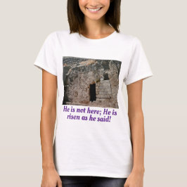Er ist Risen Empty Tomb T-Shirt