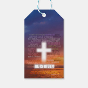 Er ist Risen Geschenkanhänger