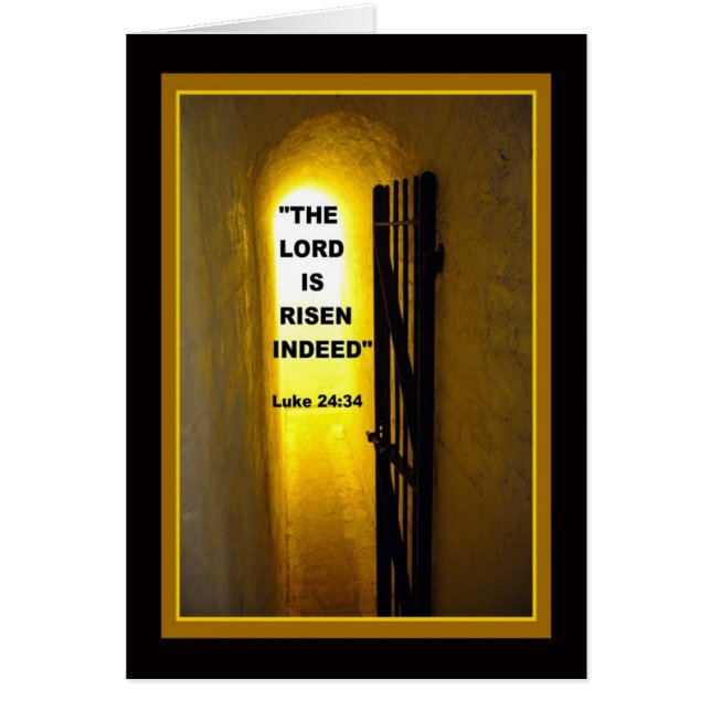 ER IST RISEN-Karte (Vorne)