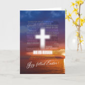 Er ist Risen Karte (Gelbe Blume)