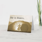 Er ist Risen Karte (Vorderseite)