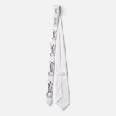 Er ist Risen.männliche Krawatte (Rückseite)