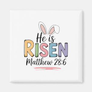 Er ist Risen Matthew 286 Christliche Ohrbibel Magnet