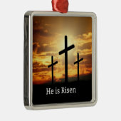 Er ist Risen. Ornament Aus Metall (Rechts)