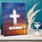 Er ist Risen - Ostern Fotoplatte (Seite)