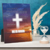 Er ist Risen - Ostern Fotoplatte (Seite)