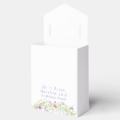 Er ist Risen Pastel Blume glückliche Ostereier Kor Geschenkschachtel (Geöffnet)