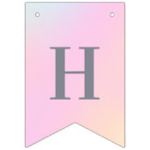 Er ist Risen Pastel Osterdekor Jagdfahnen Wimpelkette (Dritte Fahne)