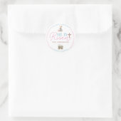 Er ist Risen Pink & Blue Sticker (Tasche)
