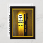 ER IST RISEN Postcard Postkarte (Vorne/Hinten)