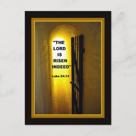 ER IST RISEN Postcard Postkarte