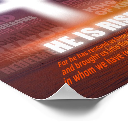 Er ist Risen Poster (Ecke)