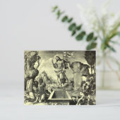 Er ist Risen! Postkarte (Stehend Vorderseite)