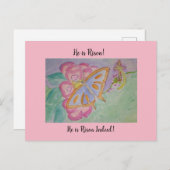 Er ist Risen! Postkarte (Vorne/Hinten)