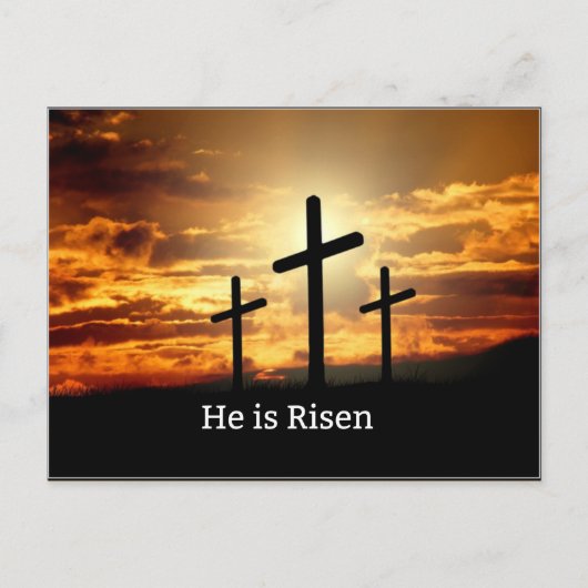 Er ist Risen Postkarte (Vorderseite)