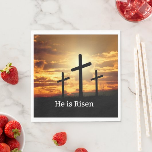 Er ist Risen Serviette (Beispiel)