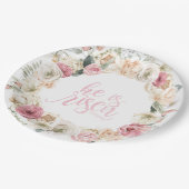 Er ist Risen | Teller für Osterpapiere (Schrägansicht)