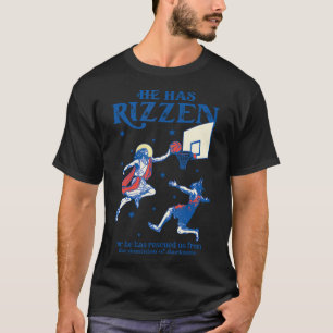Er ist Rizzen, dass er verschmäht ist, dass er Jes T-Shirt