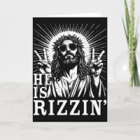 Er ist Rizzin Christian Cross Jesus Bibelvers Hap