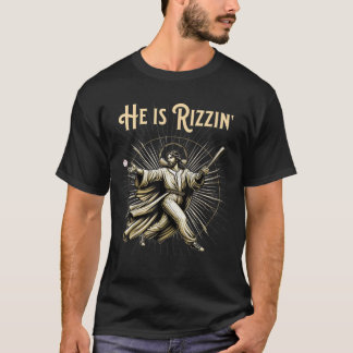 Er ist Rizzin Jesus, der Baseball spielt T-Shirt