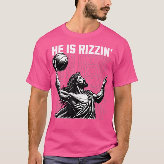 Er ist Rizzin T-Shirt (Vorderseite)